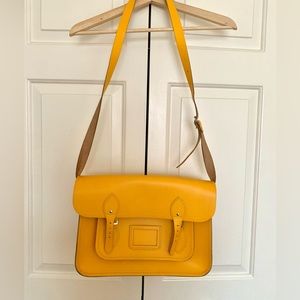 Yellow Cambridge Satchel Company bag